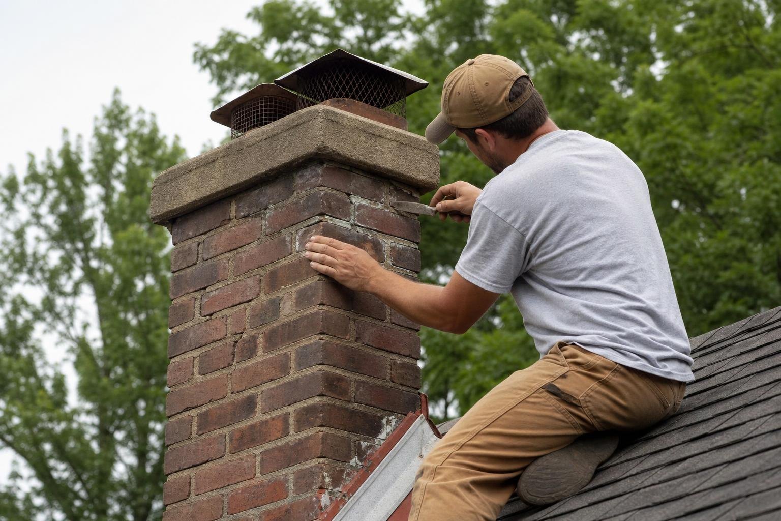 Chimney Cap Installation